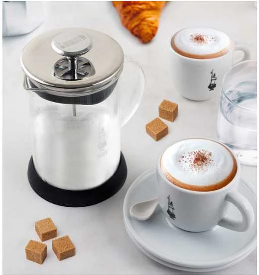 Plakiklis Pieno Plaktuvas - Bialetti Cappuccinatore Vetro 6tz 330ml