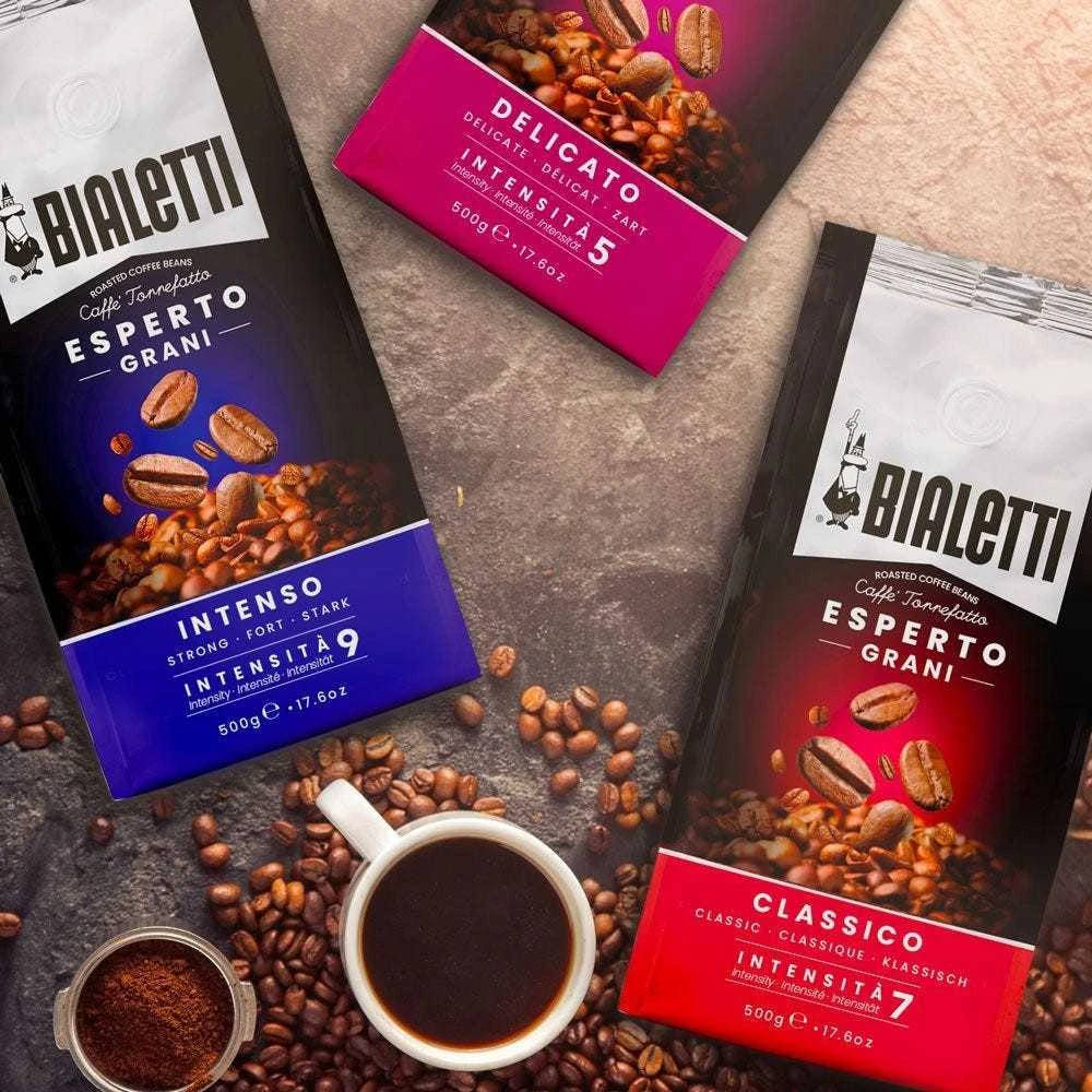 Kavos pupelės Bialetti Expert Grains Intense Espresso 500g