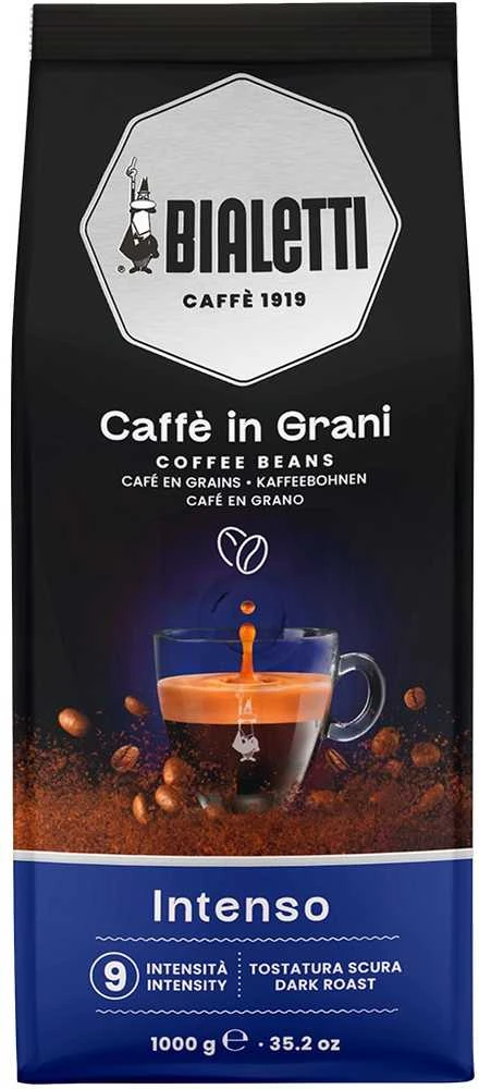Kava - Bialetti Intenso 1kg Tamsaus Skrudinimo Espresso Mišinys
