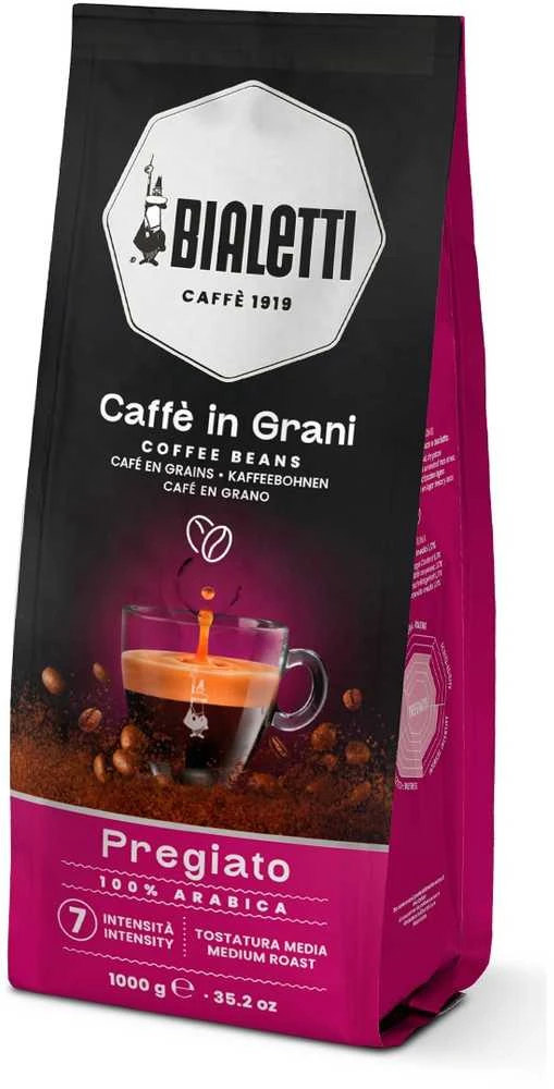 Kava - Bialetti Pregiato 1kg Medium Roast Espresso Blend