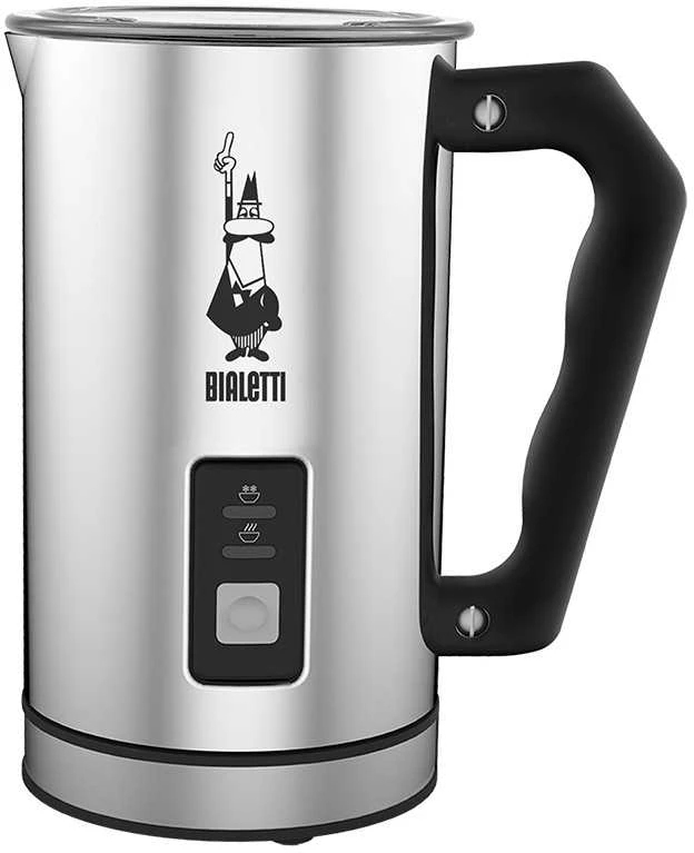 Bialetti MK01 Automatinis pieno putų plaktuvas, Nerūdijančiojo plieno