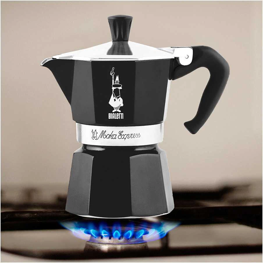 Bialetti 4951 Moka kavinukas Juodas