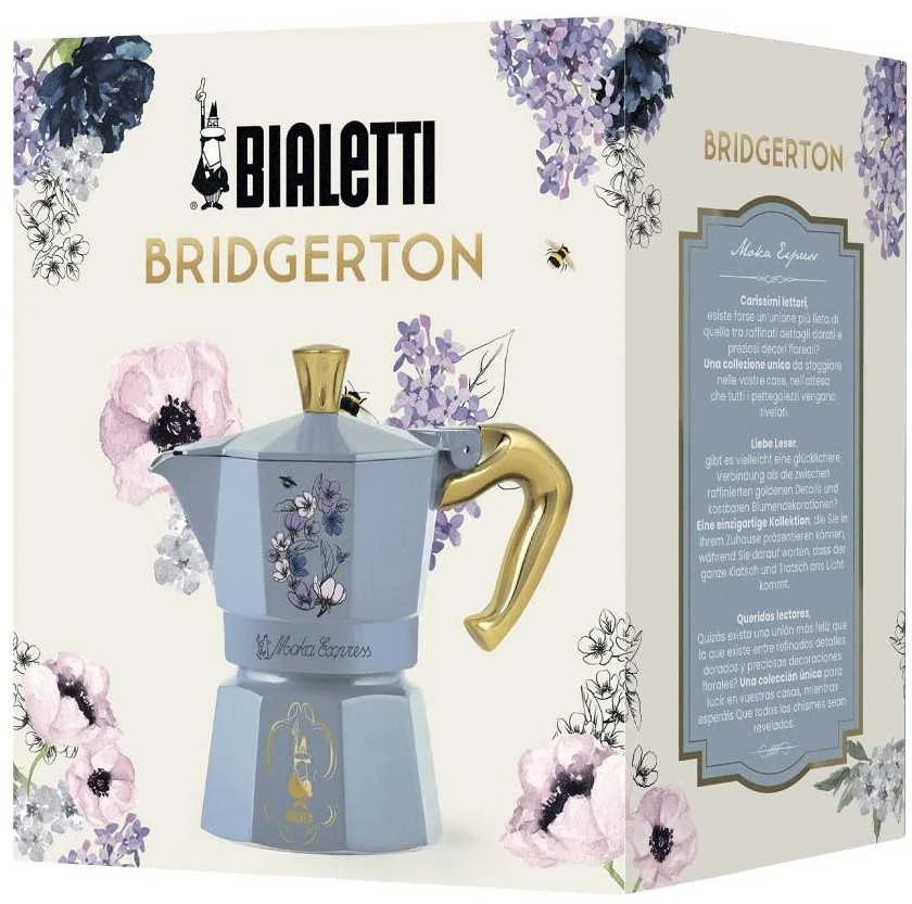 Bialetti Moka Express Bridgerton 3TZ (150 ml) mėlyna