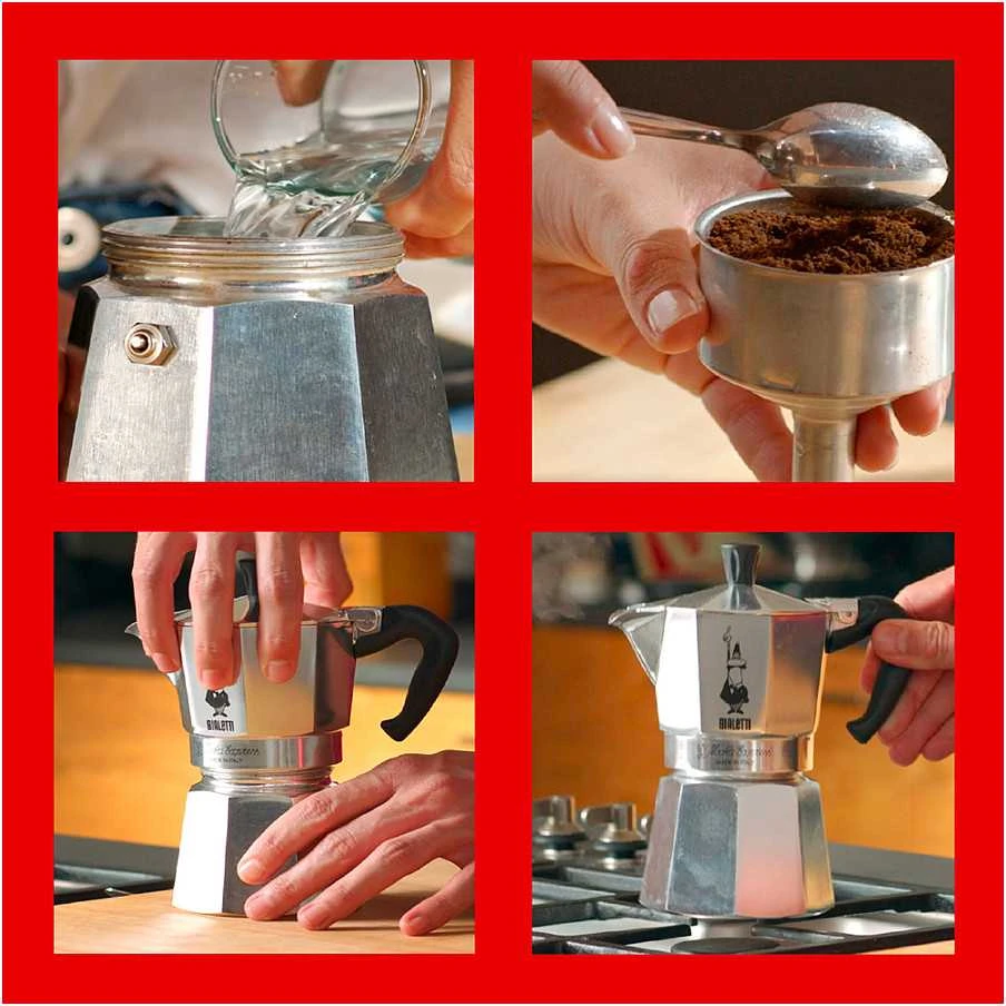 Bialetti Moka Express Moka kavinukas 0.23 L Aliuminio