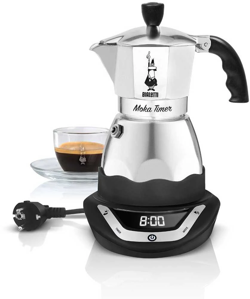 Kavinukas Bialetti Moka Timer elektrinis 3 porc.