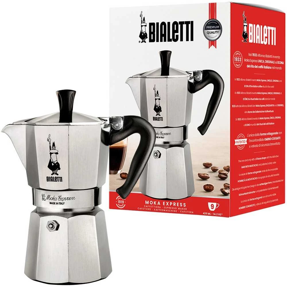 Moka kavinukas Bialetti Moka Express 9-cup