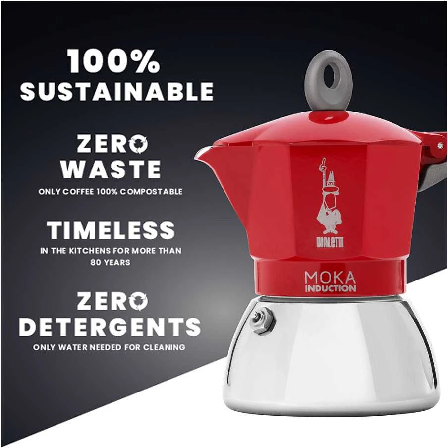 Kavinukas Bialetti Moka Induction, 150 ml