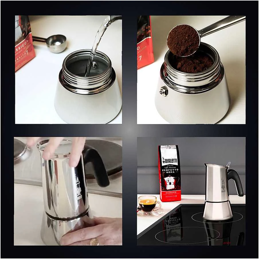 Kavos Aparatas - Bialetti 0.5l, Sidabrinis