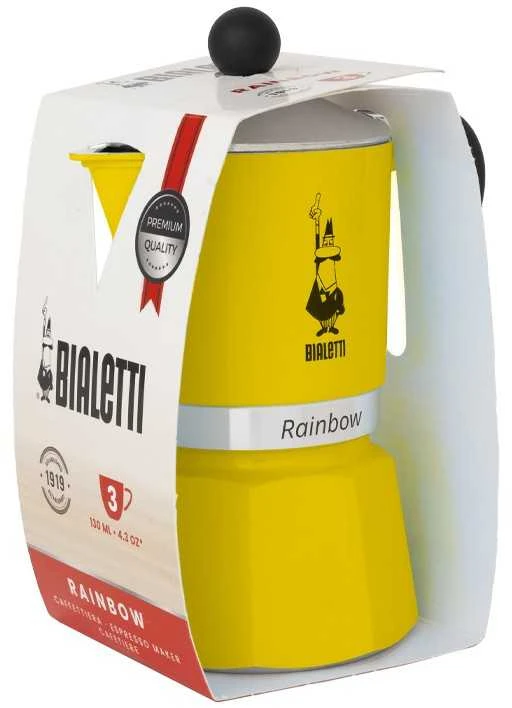 Bialetti RAINBOW 1TZ geltona