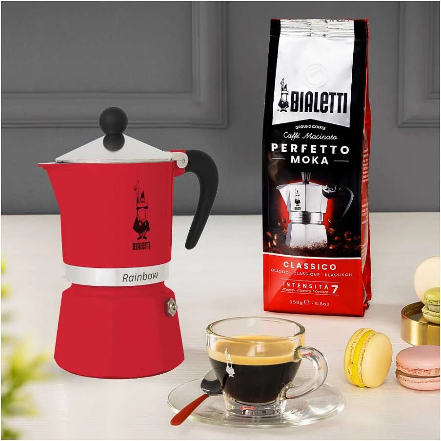 Bialetti RAINBOW 6TZ raudona
