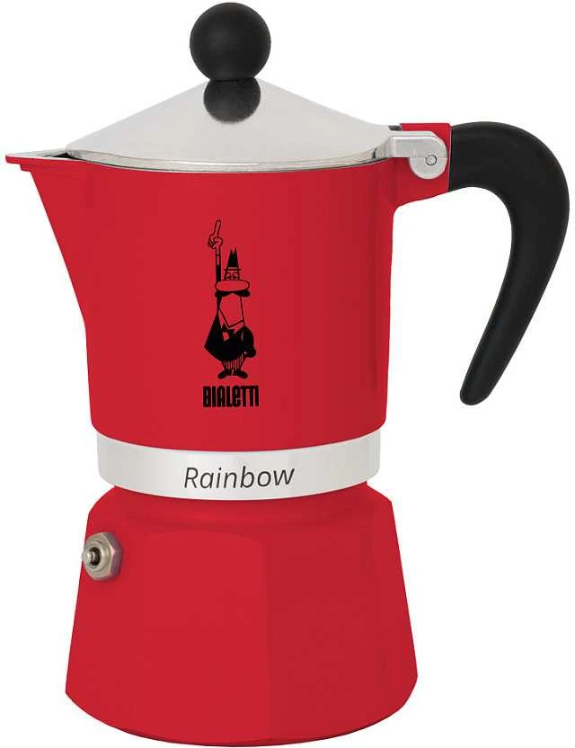 Kavos Aparatas - Bialetti Rainbow 1TZ 60 ml Raudonas