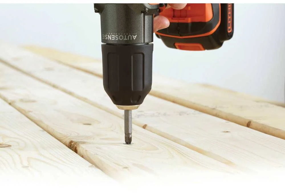 Black & Decker Juodas & Decker Combi drill Juodas & Decker ASD18KB-QW