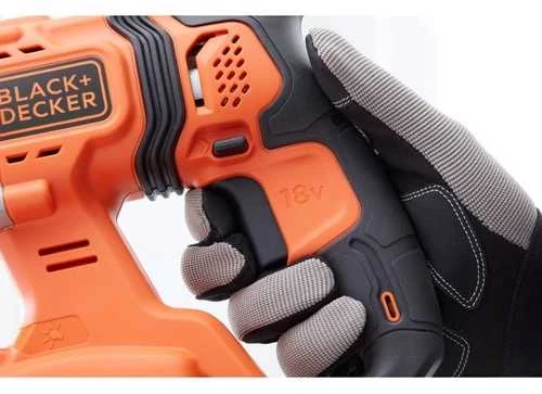 Akumuliatorinis perforatorius SDS+, 18V, 2x2,5Ah, Black & Decker [BCD900E2K-QW]