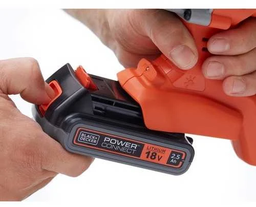 Akumuliatorinis perforatorius SDS+, 18V, 2x2,5Ah, Black & Decker [BCD900E2K-QW]