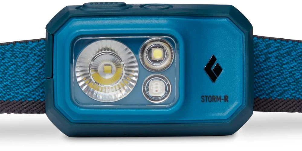 Black Diamond Juodas Diamond STORM 500-R priekinis žibintas, mėlynas