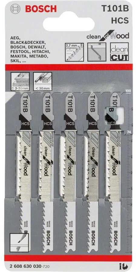 Bosch 5 siaurapj.pjūkleliai T 101 B