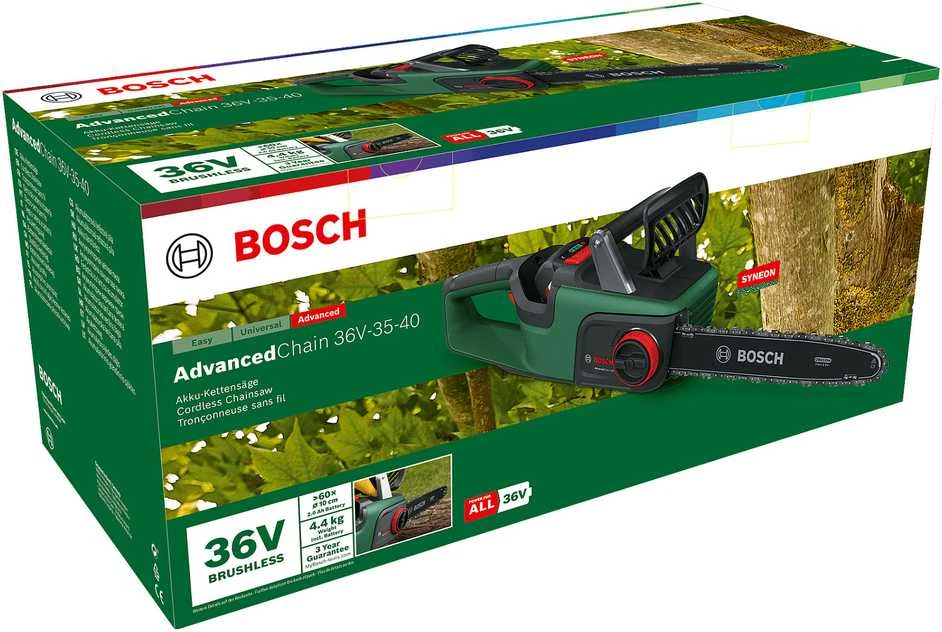 Bosch AdvancedChain 36V-35-40 Akum.Grand.pjūkl(1x2Ah)
