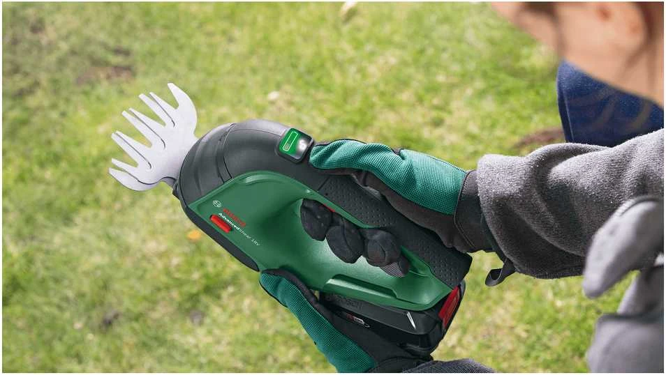 Akumuliatorinės krūmų ir žolės žirklės Bosch AdvancedShear 18 (18V / 1x2,0Ah)
