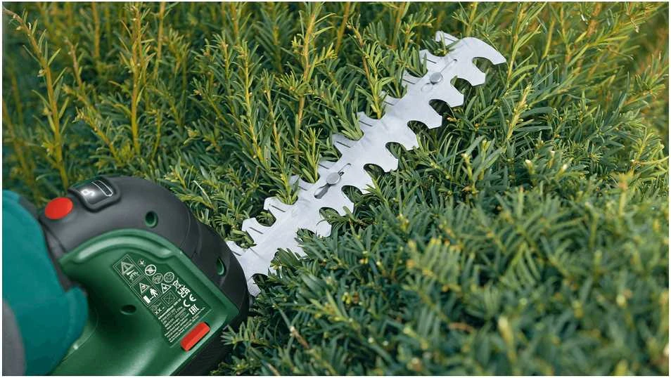 Krūmų ir žolės akumuliatorinių žirkių rinkinys Bosch Advanced Shear 18V-10 Be akumuliatoriaus ir kroviklio