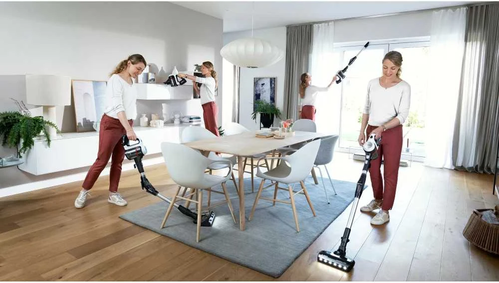 Bosch Įkraunamas dulkių siurblys Unlimited 7, Baltas (BBS711W)