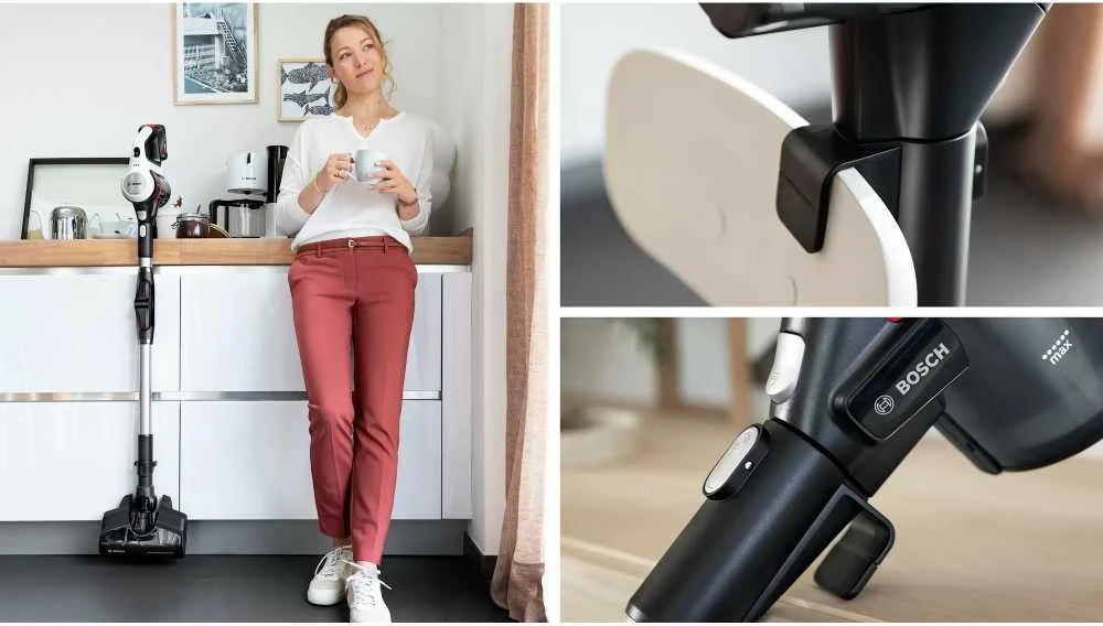 Bosch Įkraunamas dulkių siurblys Unlimited 7, Baltas (BBS711W)