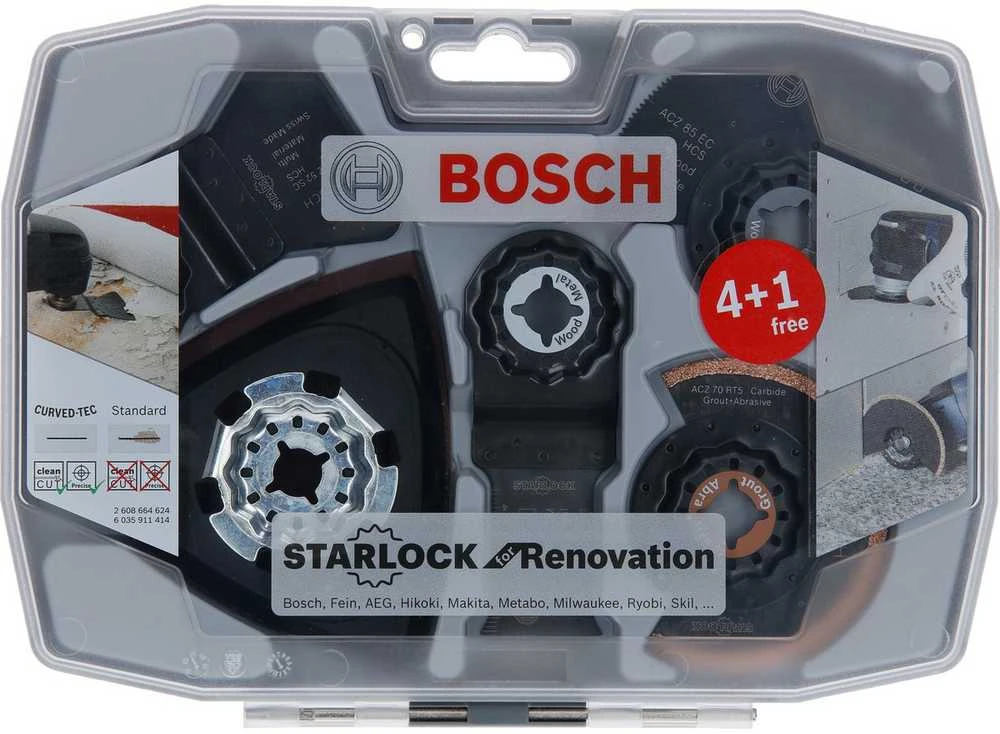Bosch 5 dalių STARLOCK kompl. Renovation