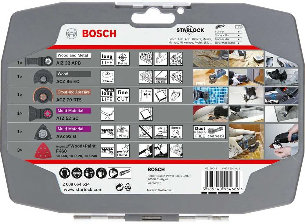 Bosch 5 dalių STARLOCK kompl. Renovation