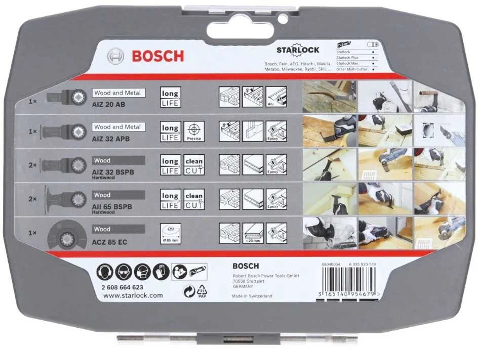 Priedų rinkinys Bosch 2607017324; 3 vnt.