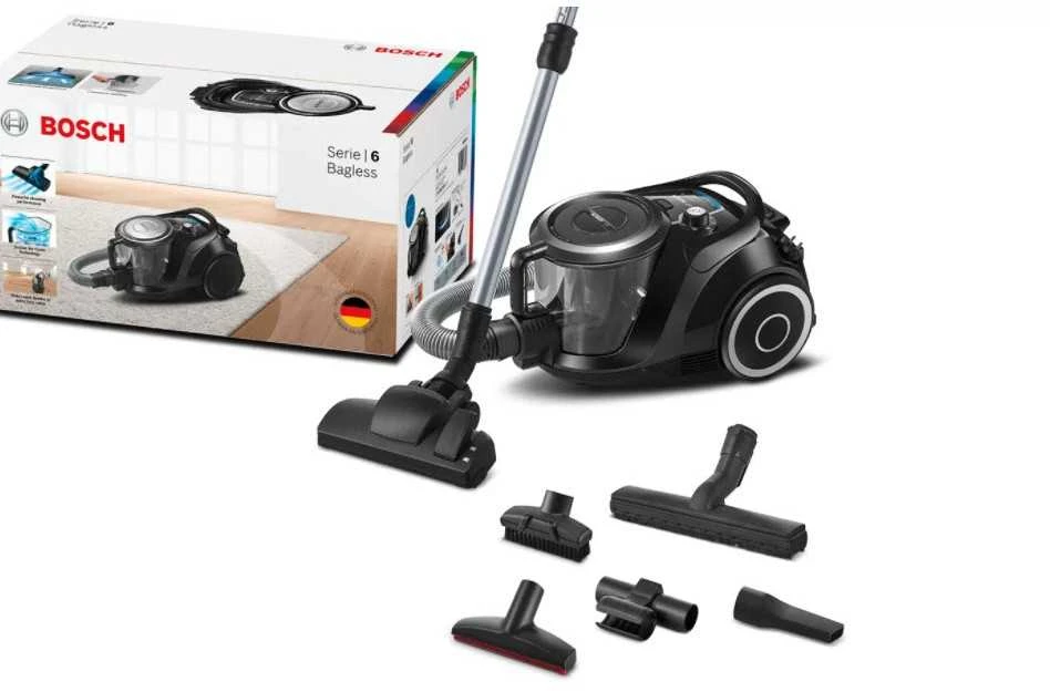 Dulkių siurblys Bosch Serie 6 BGC41XSIL, Bodenstaubsauger - juodas