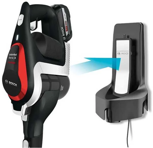 Įkraunamasis dulkių siurblys Bosch Serie | 8 Unlimited ProPower, Juodas