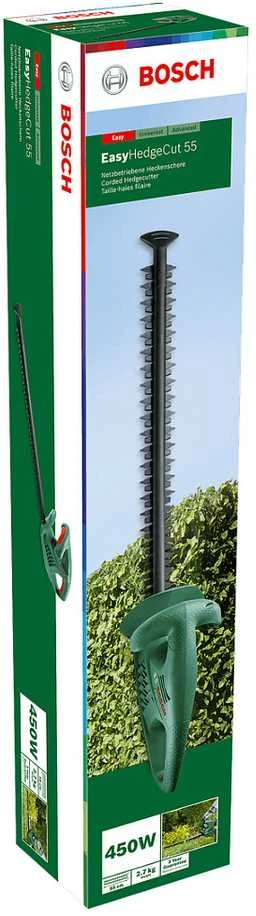 Elektrinės gyvatvorių žirklės Bosch EasyHedgeCut 55