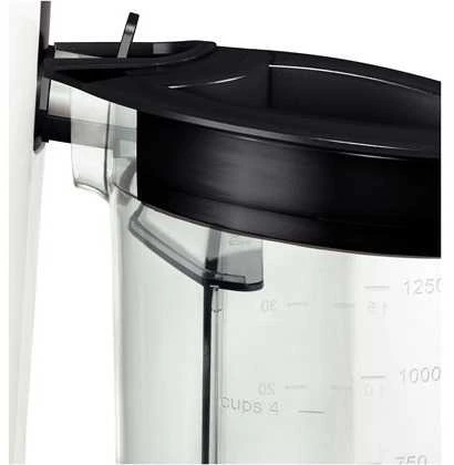 Sulčiaspaudė Juicer | Bosch | MES25A0 | Type Centrifugal juicer | Juodas/Baltas | 700 W | Extra large fruit input | Greičių skaičius 2