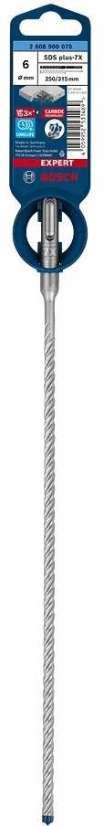 Bosch SDS-plus-7X grąžtas 6x250x315mm, 1 vnt.