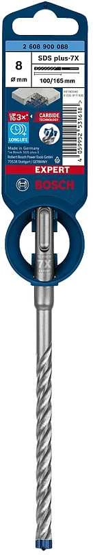 Bosch SDS-plus-7X grąžtas 8x100x165mm, 1 vnt.