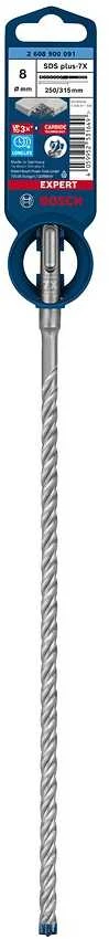 Bosch SDS-plus-7X grąžtas 8x250x315mm, 1 vnt.