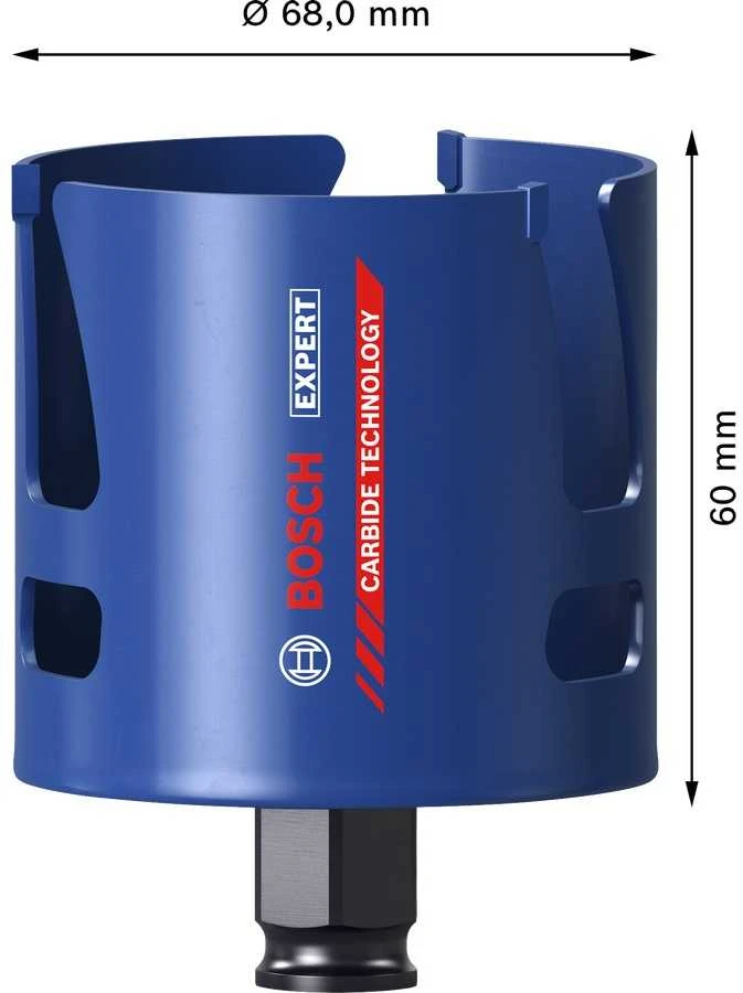 Bosch Gręžimo karūna 68mm Construction Material