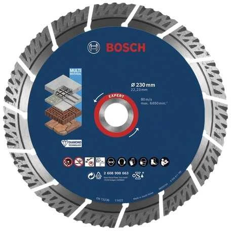 Deimantinis pjovimo diskas Bosch 2608900663; 230 mm