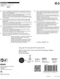 Bosch Padas 150mm,Mediu GET 75-150