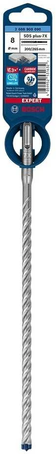 Bosch SDS-plus-7X grąžtas 8x200x265mm, 1 vnt.