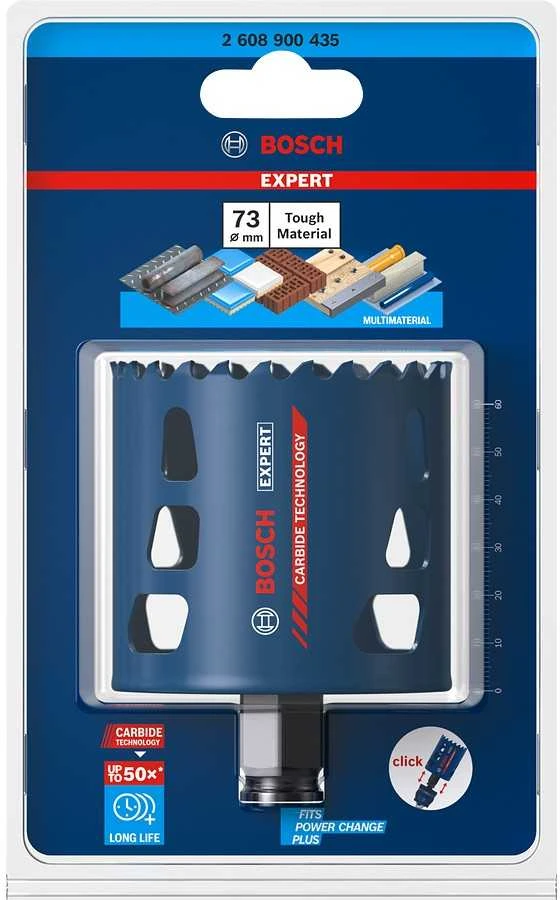 Bosch Karbido pjovimo karūna Tough Material 73mm