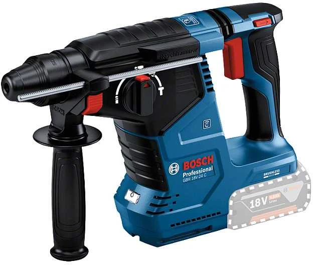 Bosch GBH 18V-24 C be akumuliatoriaus ir kroviklio dėžutė