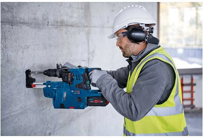 Grąžtas Bosch GBH 18V-28 CF 2x8.0Ah ProC, GAL 1880, LB