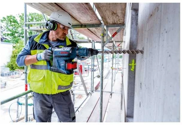 Bosch GBH 18V-45 C, CC be akumuliatoriaus ir kroviklio