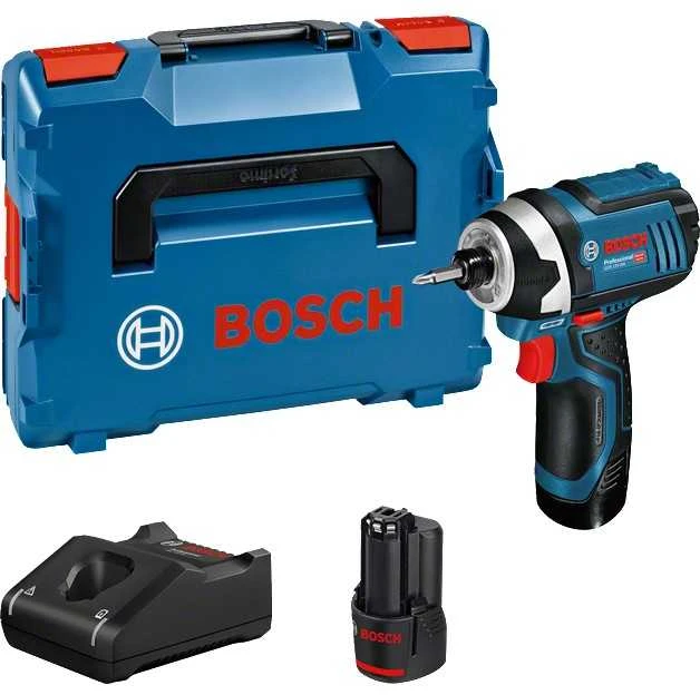Bosch Akumuliatorinis smūginis suktuvas GDR 12V-105, 2x2.0Ah