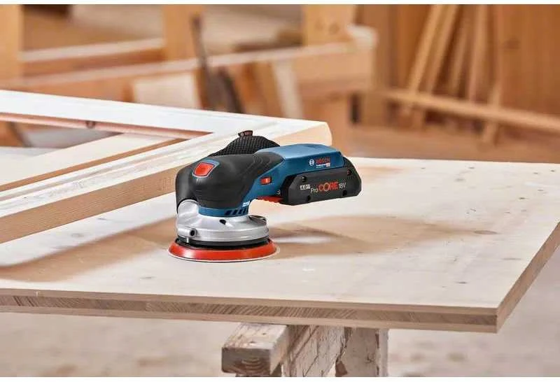 Bosch GEX 18V-125, be akumuliatoriaus ir kroviklio Ekscentrinis šlifuoklis