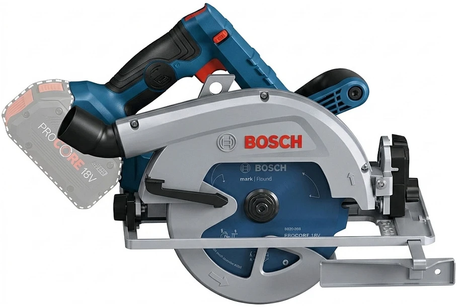 Akumuliatorinis diskinis pjūklas BOSCH GKS 18V-68 G Solo
