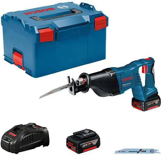 Bosch GSA 18 V-LI, LB be akumuliatoriaus ir kroviklio