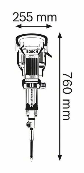 Bosch GSH 16-30 Atskėlimo plaktukas