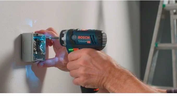 Bosch Akumuliatorinis gręžtuvas-suktuvas GSR 12V-15 FC, be akumuliatoriaus ir kroviklio