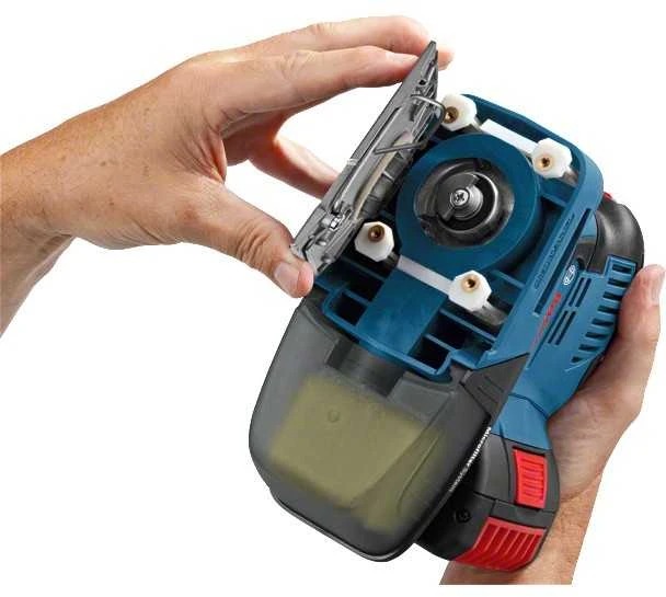 Bosch Akumuliatorinis vibracinis šlifuoklis GSS 18V-10, be akumuliatoriaus ir kroviklio